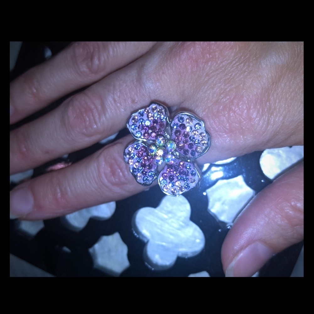 Purple Orchid Ring (OS)